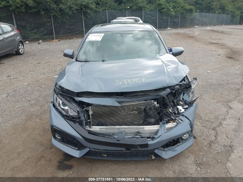 2018 HONDA CIVIC HATCHBACK EX - SHHFK7H5XJU412621