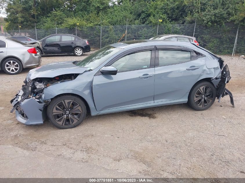 2018 HONDA CIVIC HATCHBACK EX - SHHFK7H5XJU412621