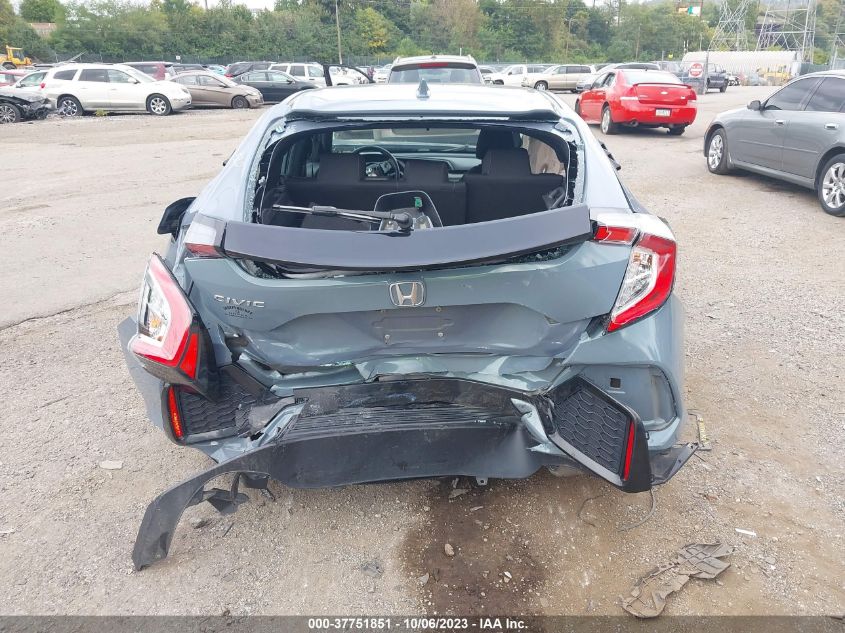 2018 HONDA CIVIC HATCHBACK EX - SHHFK7H5XJU412621