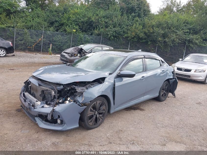 2018 HONDA CIVIC HATCHBACK EX - SHHFK7H5XJU412621