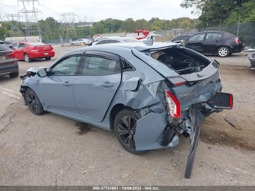 2018 HONDA CIVIC HATCHBACK EX - SHHFK7H5XJU412621