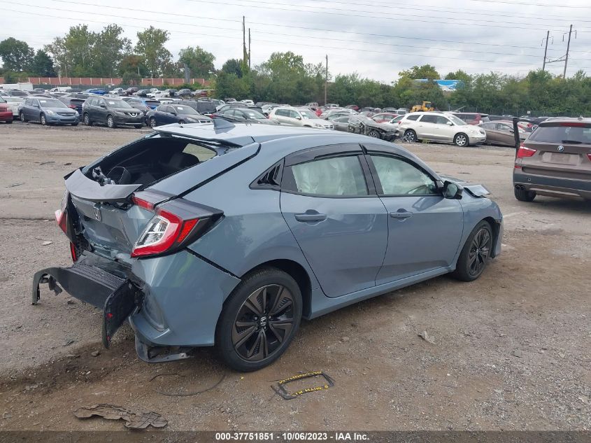 2018 HONDA CIVIC HATCHBACK EX - SHHFK7H5XJU412621