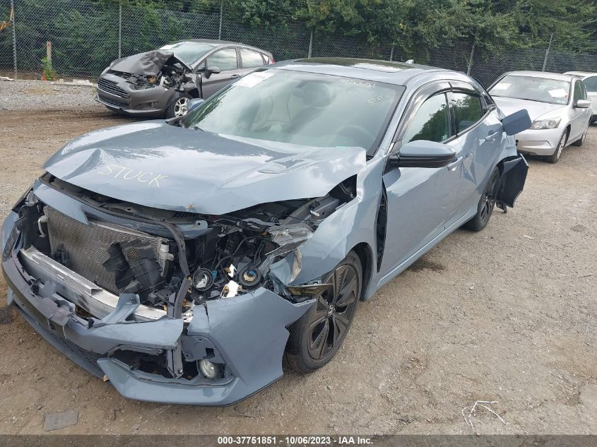 2018 HONDA CIVIC HATCHBACK EX - SHHFK7H5XJU412621