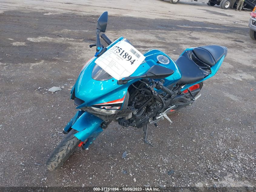 2021 YAMAHA YZFR3 A MH3RH18Y8MK006589