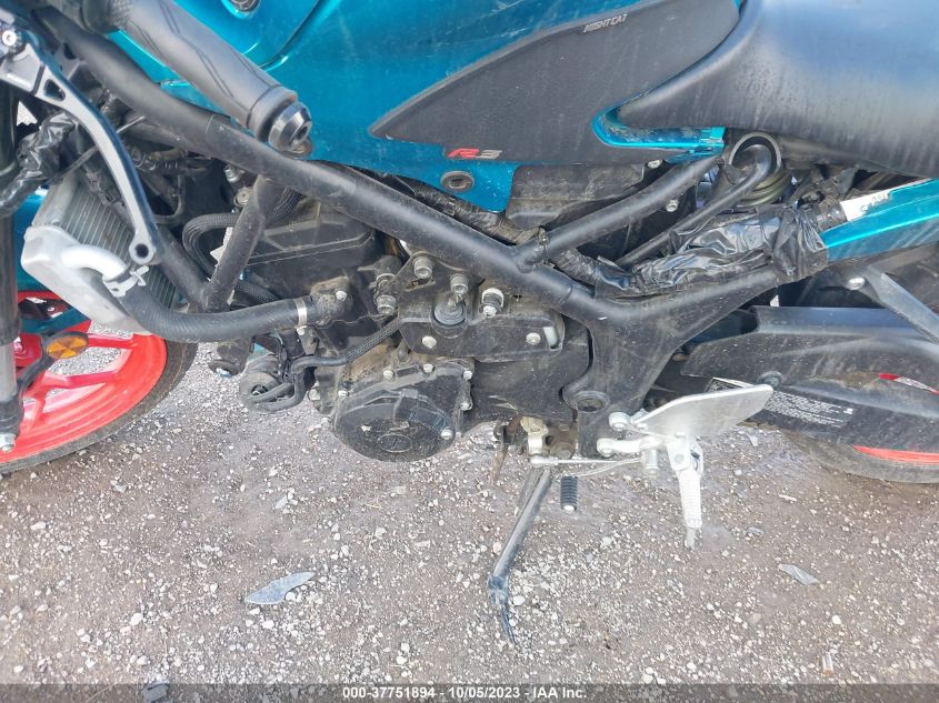 2021 YAMAHA YZFR3 A MH3RH18Y8MK006589