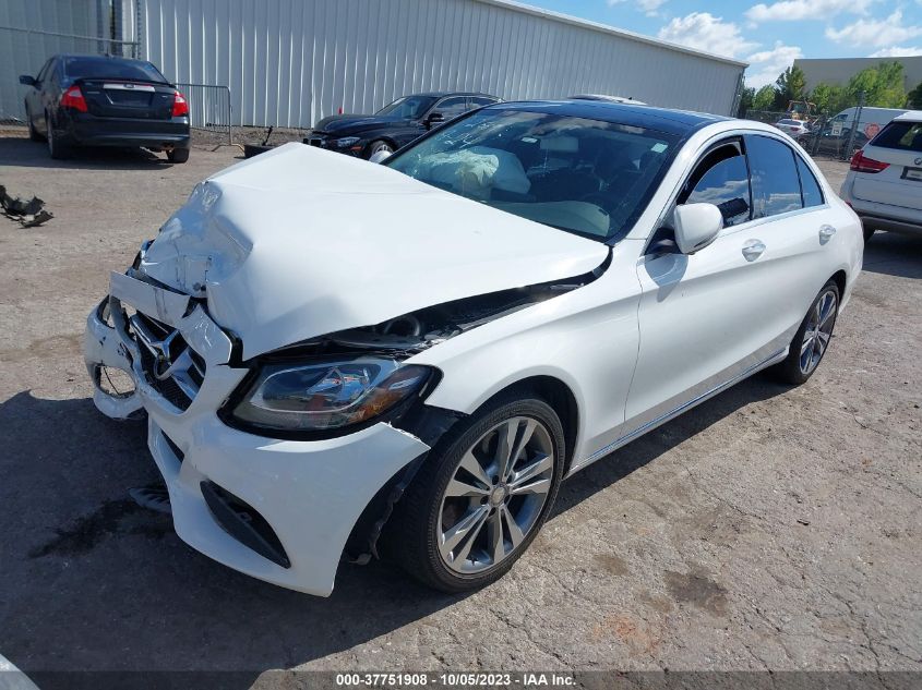 2016 MERCEDES-BENZ C 300 55SWF4JB4GU11470