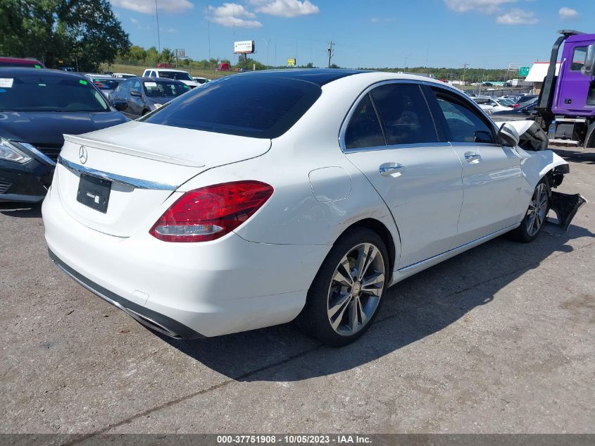 2016 MERCEDES-BENZ C 300 55SWF4JB4GU11470