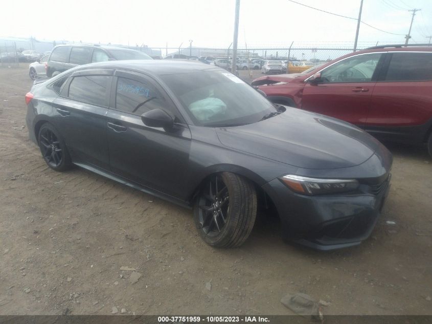 2HGFE2F59PH559032 Honda Civic Sedan SPORT