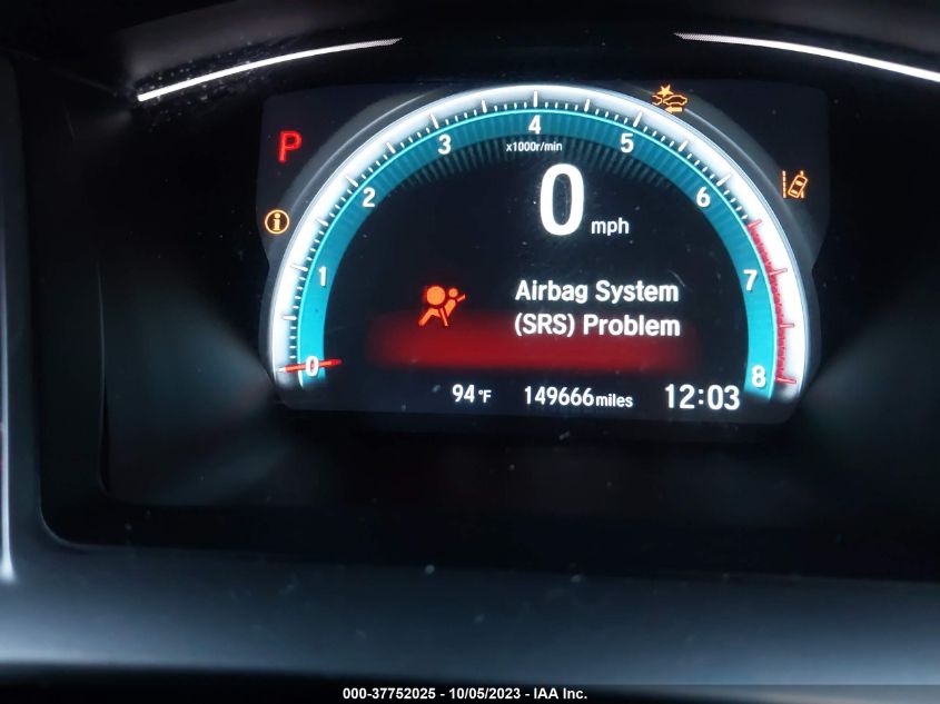 2016 HONDA CIVIC COUPE TOURING 2HGFC3B9XGH350581