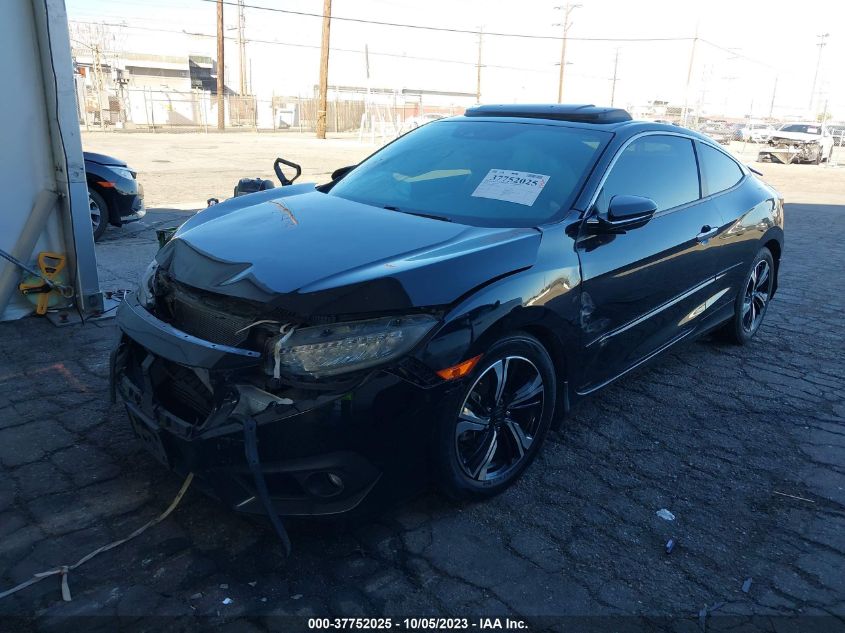 2016 HONDA CIVIC COUPE TOURING 2HGFC3B9XGH350581