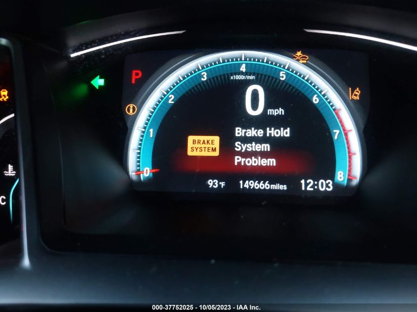 2016 HONDA CIVIC COUPE TOURING 2HGFC3B9XGH350581