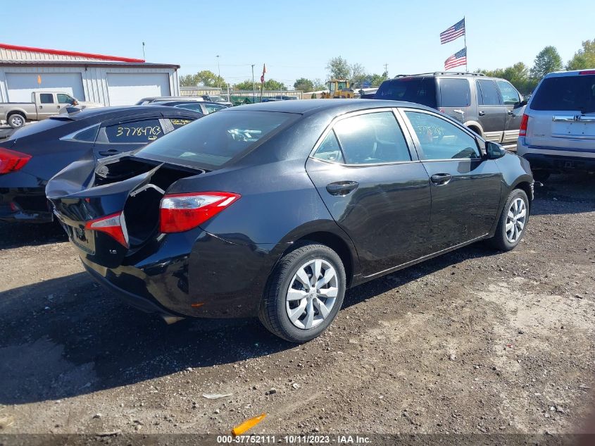 2014 TOYOTA COROLLA L/LE/S/S PLUS/LE PLUS - 2T1BURHE2EC225583