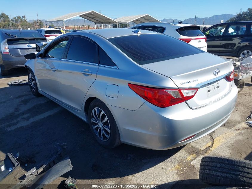 2013 HYUNDAI SONATA GLS - 5NPEB4AC0DH542000