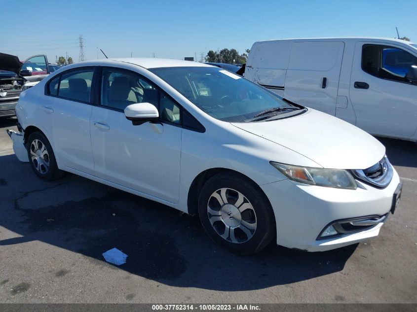 2014 HONDA CIVIC HYBRID - 19XFB4F35EE200576