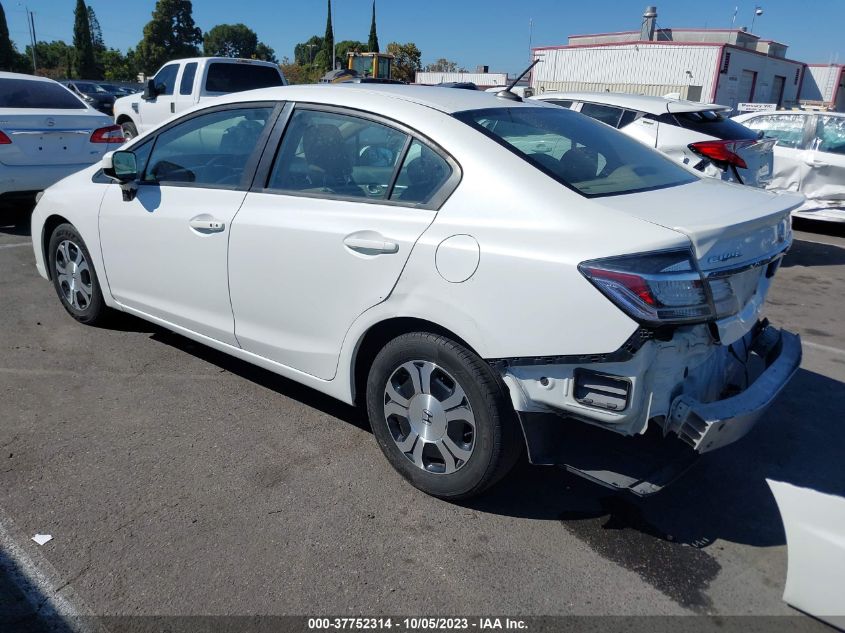 2014 HONDA CIVIC HYBRID - 19XFB4F35EE200576