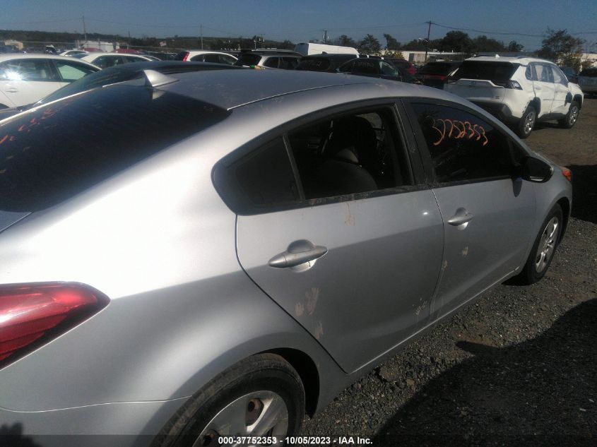 2016 KIA FORTE LX - KNAFK4A65G5499709