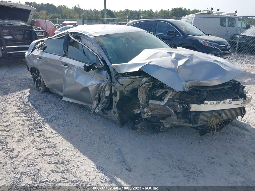 VIN 1HGCV1F42MA083110 2021 HONDA ACCORD SEDAN SPORT SE
