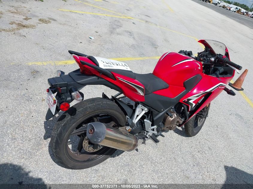2021 HONDA CBR300 R MLHNC510XM5700588