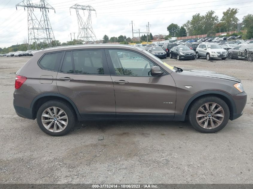 2014 BMW X3 XDRIVE28I - 5UXWX9C57E0D17350