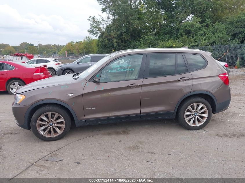 2014 BMW X3 XDRIVE28I - 5UXWX9C57E0D17350