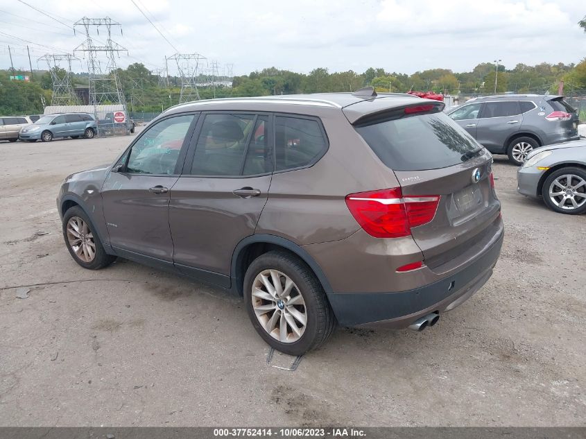 2014 BMW X3 XDRIVE28I - 5UXWX9C57E0D17350