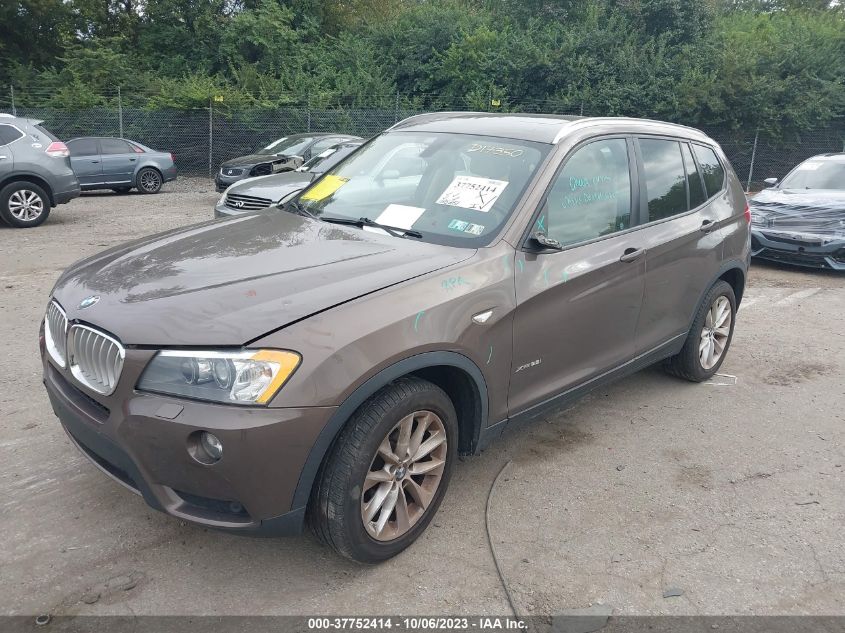 2014 BMW X3 XDRIVE28I - 5UXWX9C57E0D17350