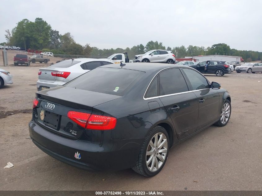 2013 AUDI A4 PREMIUM PLUS - WAUEFAFL0DA170304