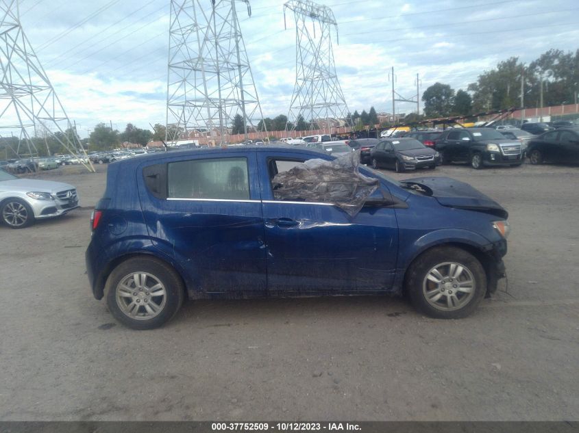 2014 CHEVROLET SONIC LT - 1G1JC6SG5E4163809