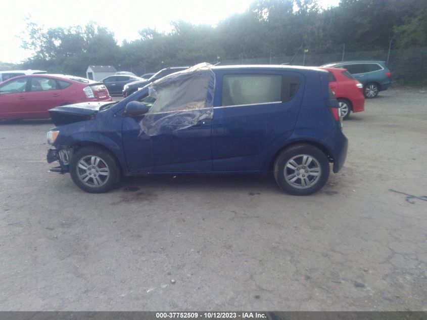 2014 CHEVROLET SONIC LT - 1G1JC6SG5E4163809