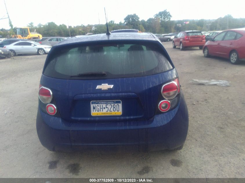 2014 CHEVROLET SONIC LT - 1G1JC6SG5E4163809