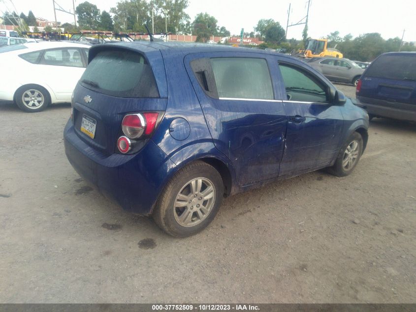 2014 CHEVROLET SONIC LT - 1G1JC6SG5E4163809