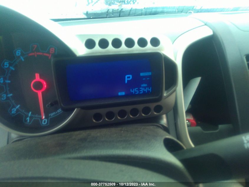 2014 CHEVROLET SONIC LT - 1G1JC6SG5E4163809