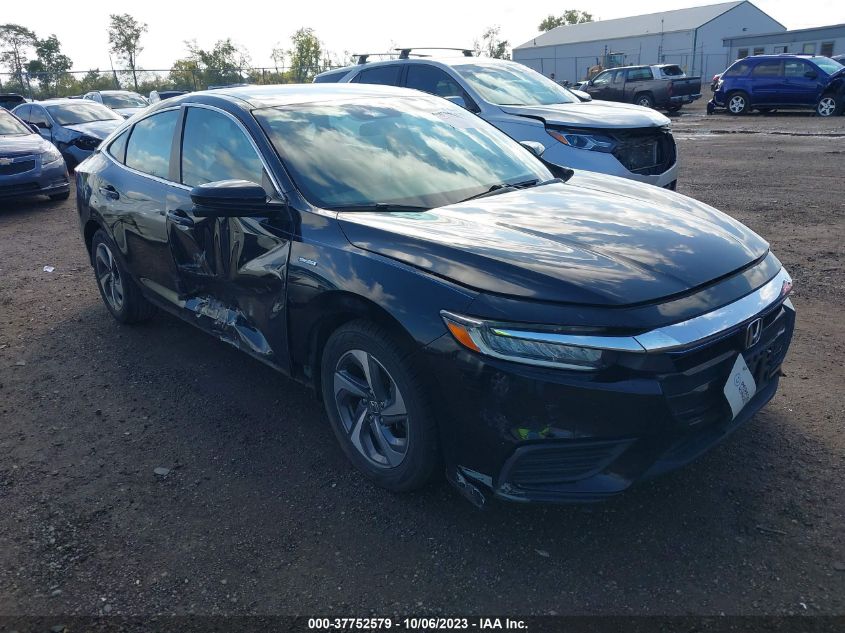 2019 HONDA INSIGHT EX - 19XZE4F5XKE016574