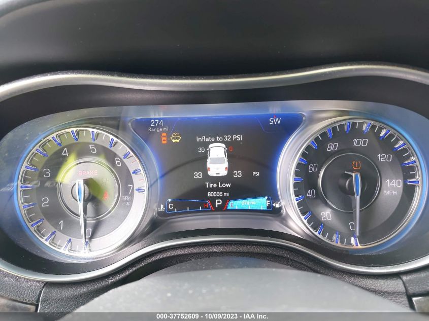 2017 CHRYSLER 300C 2C3CCAEG9HH586628
