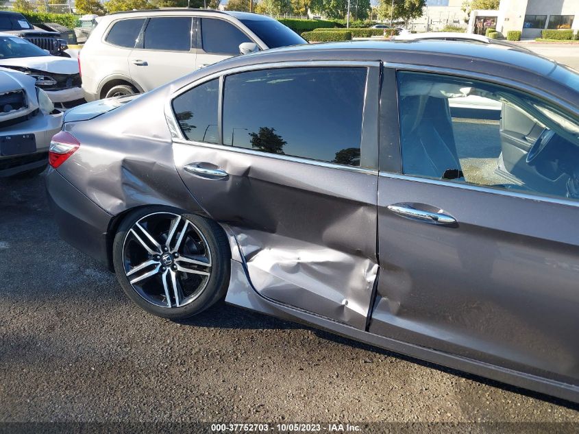 2016 HONDA ACCORD SEDAN SPORT - 1HGCR2F51GA131378