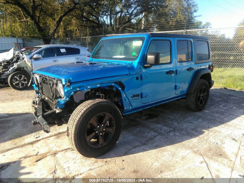 1C4HJXDG9NW154520 Jeep Wrangler Unlimited SPORT 2