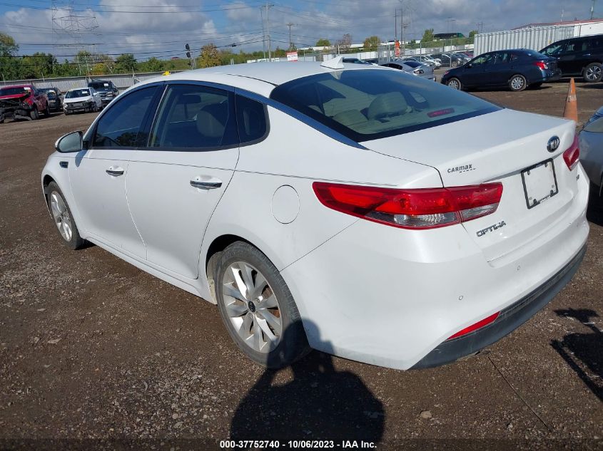 2018 KIA OPTIMA EX - 5XXGU4L37JG234362