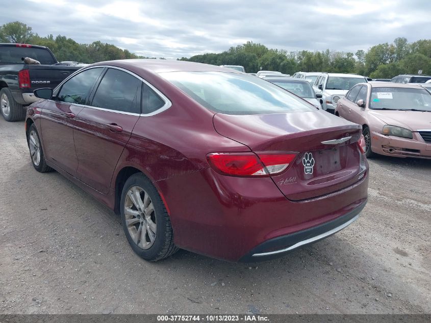 2015 CHRYSLER 200 LIMITED - 1C3CCCAB8FN754737