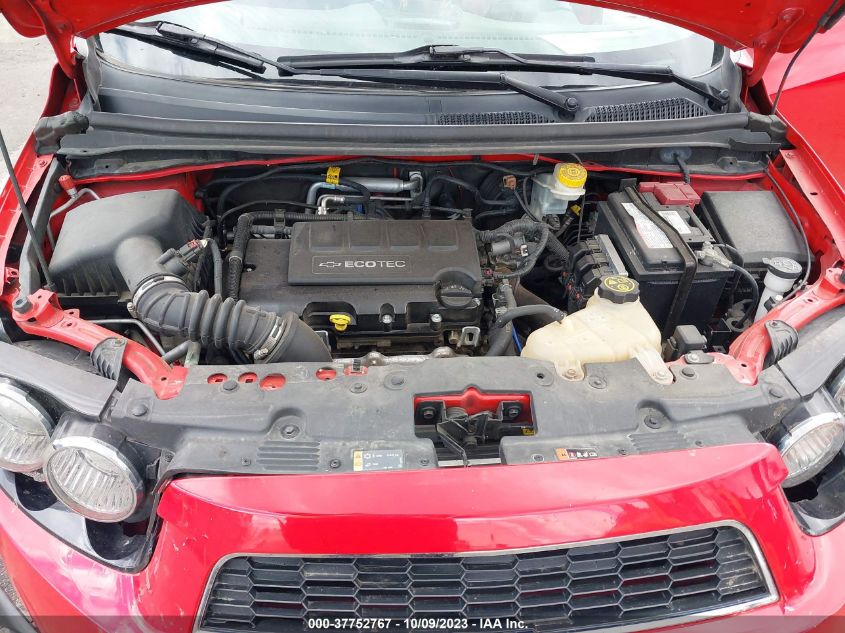 2014 CHEVROLET SONIC LTZ - 1G1JE6SB5E4134406
