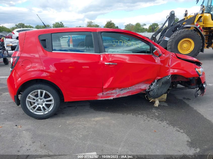 2014 CHEVROLET SONIC LTZ - 1G1JE6SB5E4134406