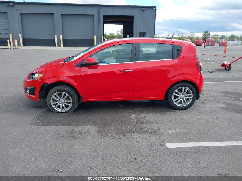 2014 CHEVROLET SONIC LTZ - 1G1JE6SB5E4134406