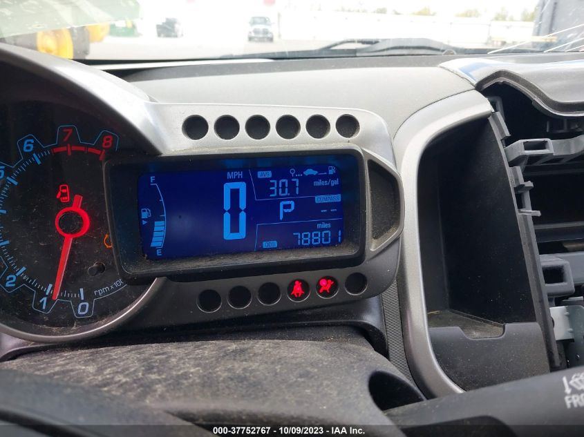 2014 CHEVROLET SONIC LTZ - 1G1JE6SB5E4134406