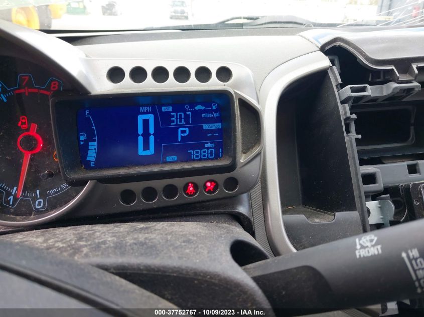 2014 CHEVROLET SONIC LTZ - 1G1JE6SB5E4134406