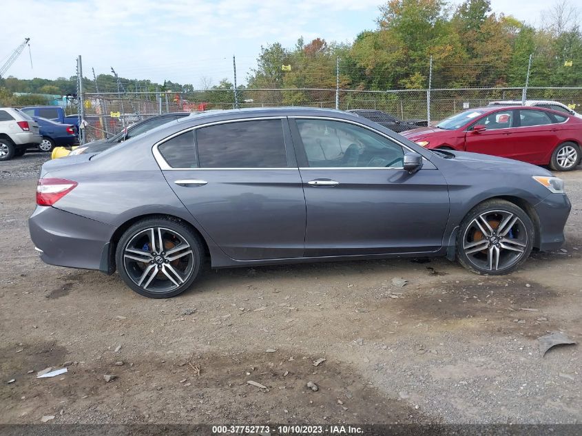 2017 HONDA ACCORD EX-L - 1HGCR2F82HA056914