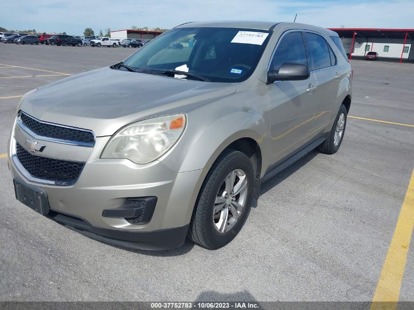 2013 CHEVROLET EQUINOX LS - 2GNALBEK6D6204050