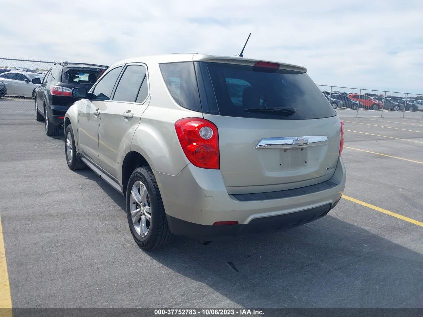 2013 CHEVROLET EQUINOX LS - 2GNALBEK6D6204050