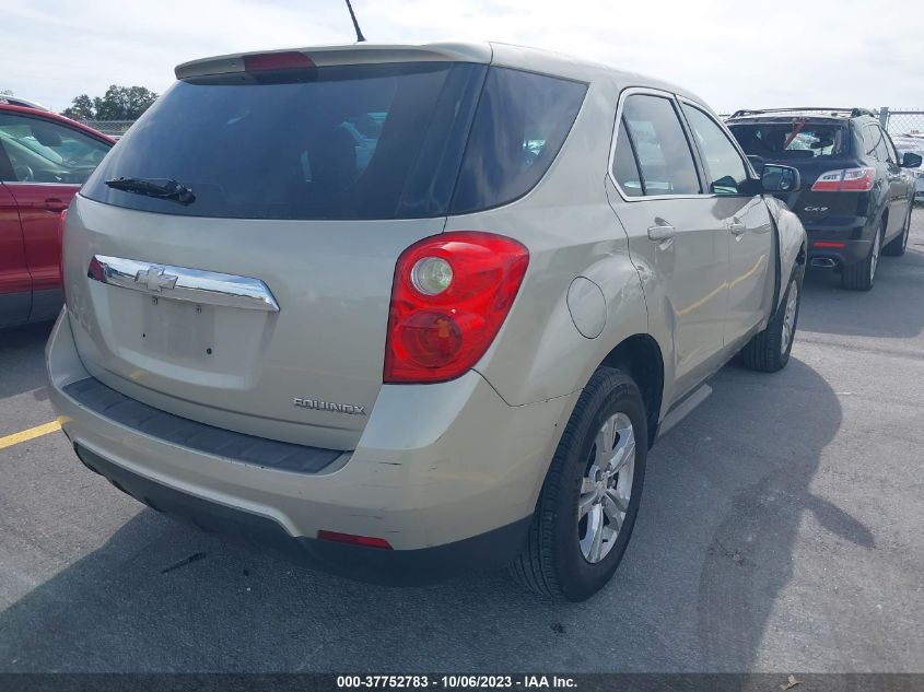 2013 CHEVROLET EQUINOX LS - 2GNALBEK6D6204050