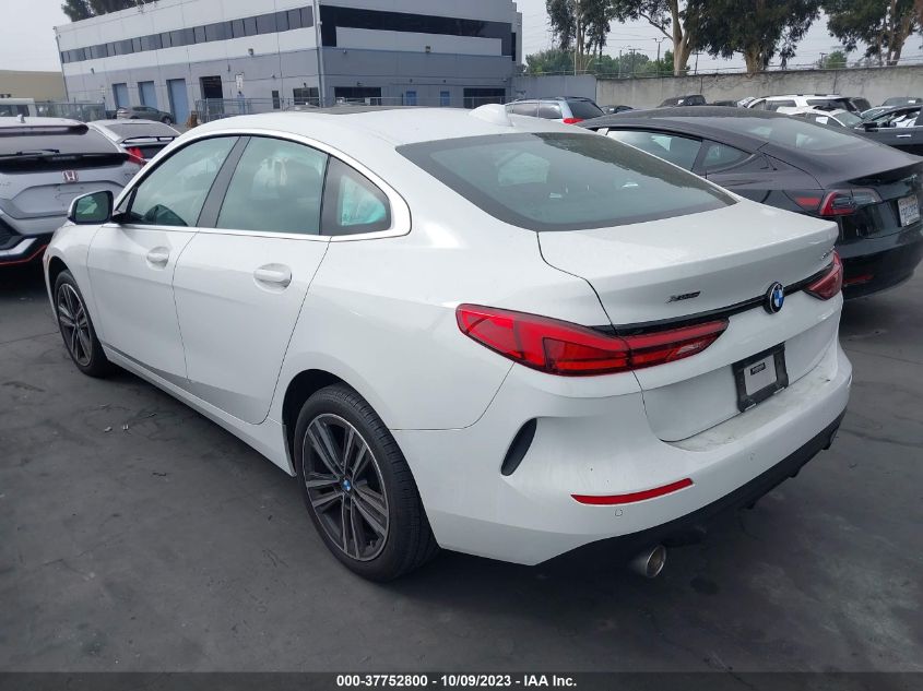 2020 BMW 2 SERIES 228I XDRIVE WBA73AK08L7G08207