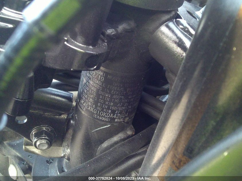 2019 KAWASAKI EX400 - JKAEXKG10KDA42804