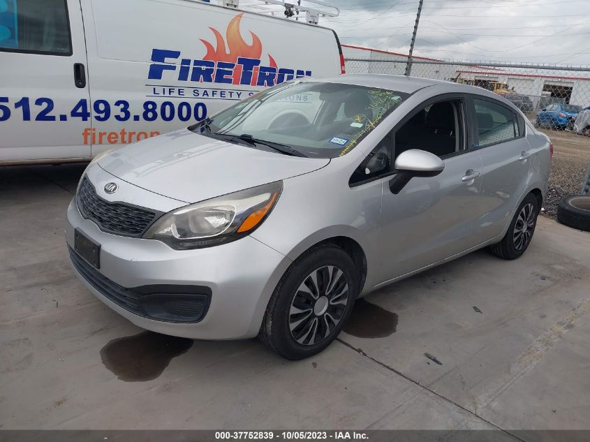 2013 KIA RIO LX - KNADM4A37D6146806